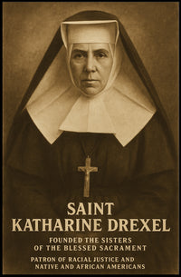 Saint Katharine Drexel Poster