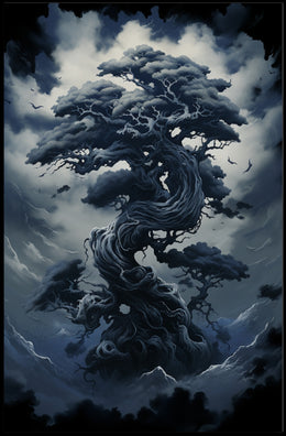 Enchanted Twilight Tree Poster PosterGoat