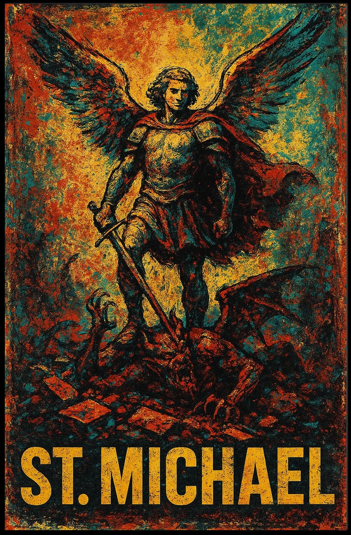 St. Michael The Archangel Poster