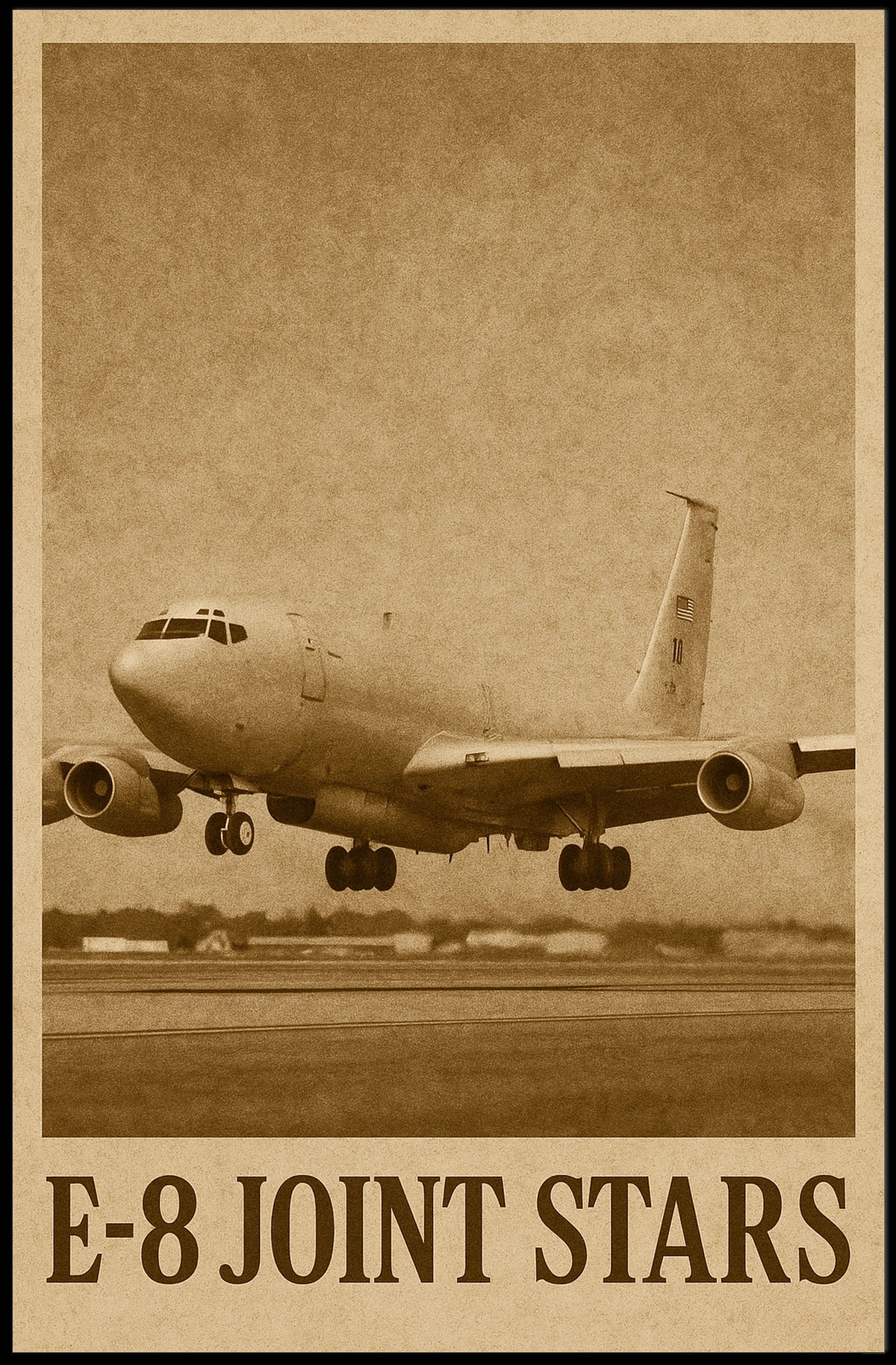 E-8 Joint Stars Poster