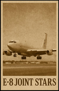 E-8 Joint Stars Poster