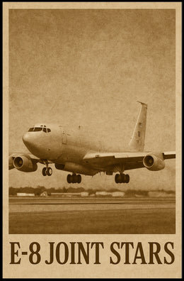 E-8 Joint Stars Poster