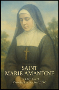 Saint Marie Amandine Poster