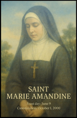 Saint Marie Amandine Poster