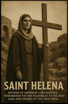 Saint Helena Pilgrim Of The Holy Land Poster