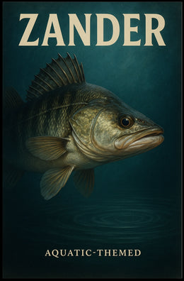 Zander Aquatic-Themed Poster