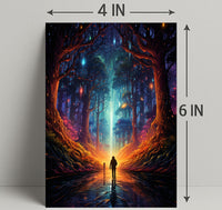 Enchanted Forest Pathway Poster