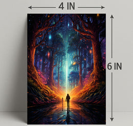 Enchanted Forest Pathway Poster