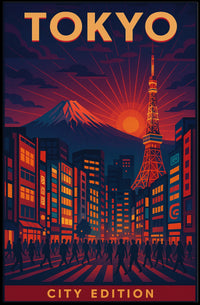Tokyo City Edition Poster