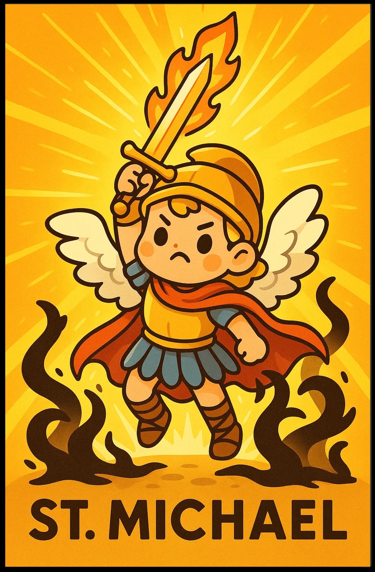 St. Michael The Guardian Poster