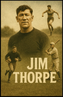 Jim Thorpe Athletic Legend Poster