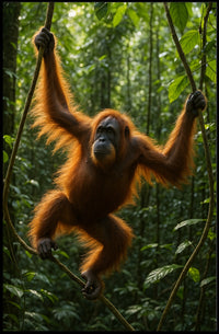Orangutan in the Wild Poster