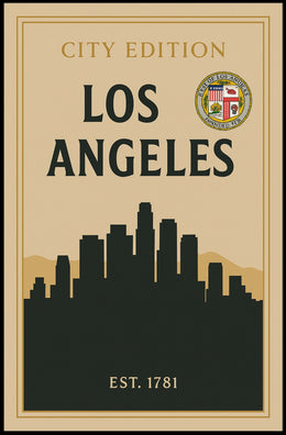 Los Angeles City Edition Poster