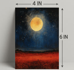 Celestial Nightscape Poster
