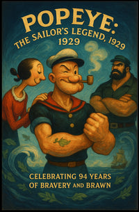 Popeye 1929 Art Poster POP-173