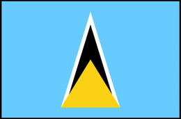 Saint Lucia Flag Poster