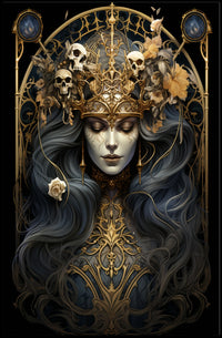 Enigmatic Elegance Poster