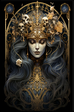 Enigmatic Elegance Poster