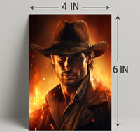 The Fiery Adventurer Poster