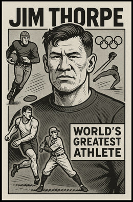 Jim Thorpe A Legendary Athlete Poster
