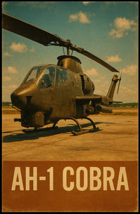 Ah-1 Cobra Helicopter Poster