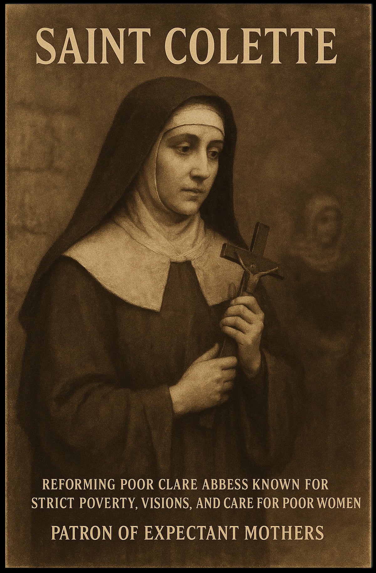 Saint Colette Poster