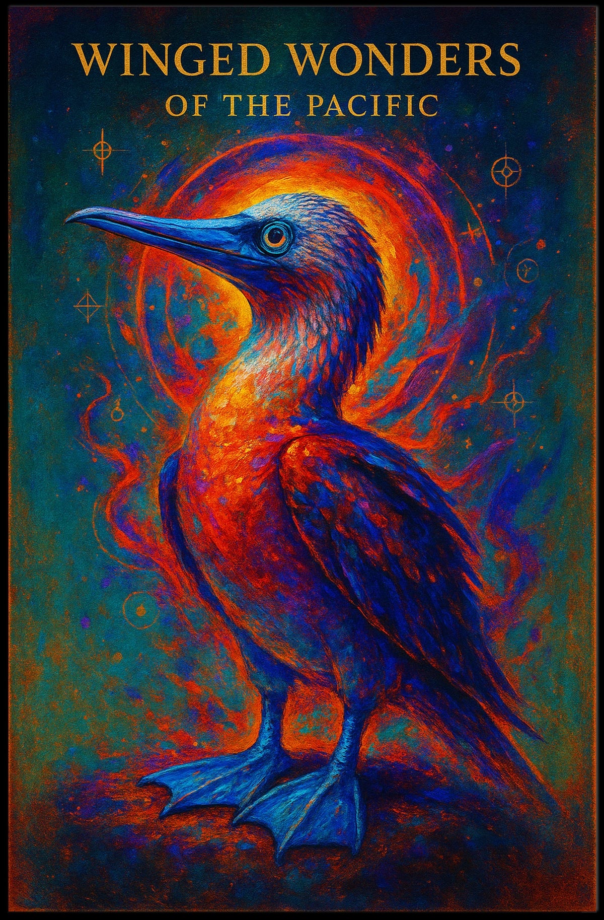 Winged Wonders of the Pacific Poster