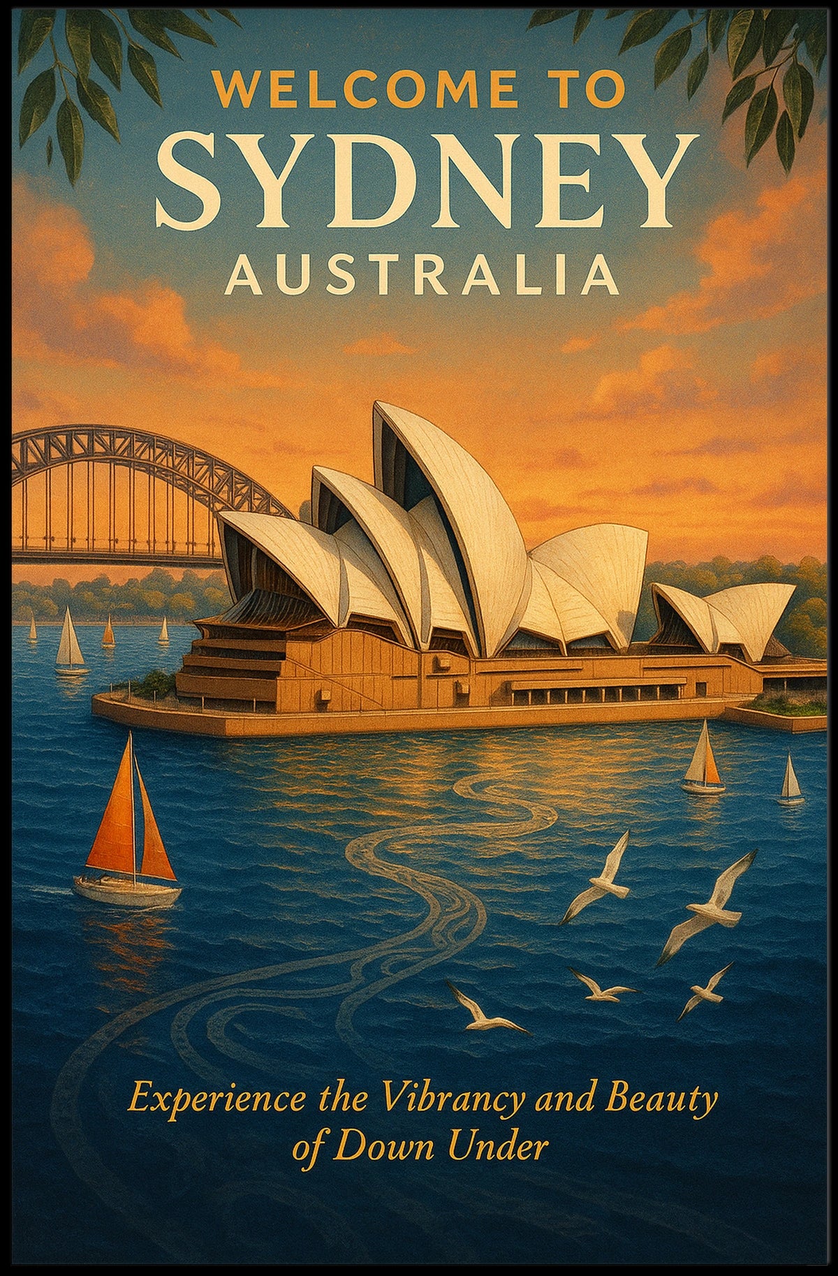 Welcome to Sydney, Australia Poster