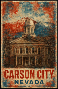 Carson City, Nevada Poster