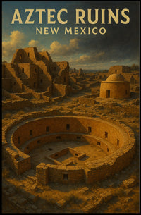 Aztec Ruins New Mexico Poster