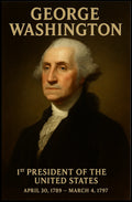 George Washington 1St President Poster
