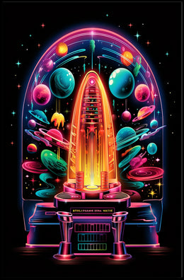 Cosmic Jukebox Adventure Poster