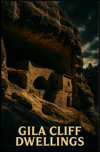 Gila Cliff Dwellings Poster