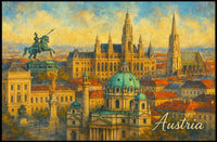 Viennas Architectural Splendor Poster