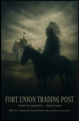 Fort Union Trading Post Poster