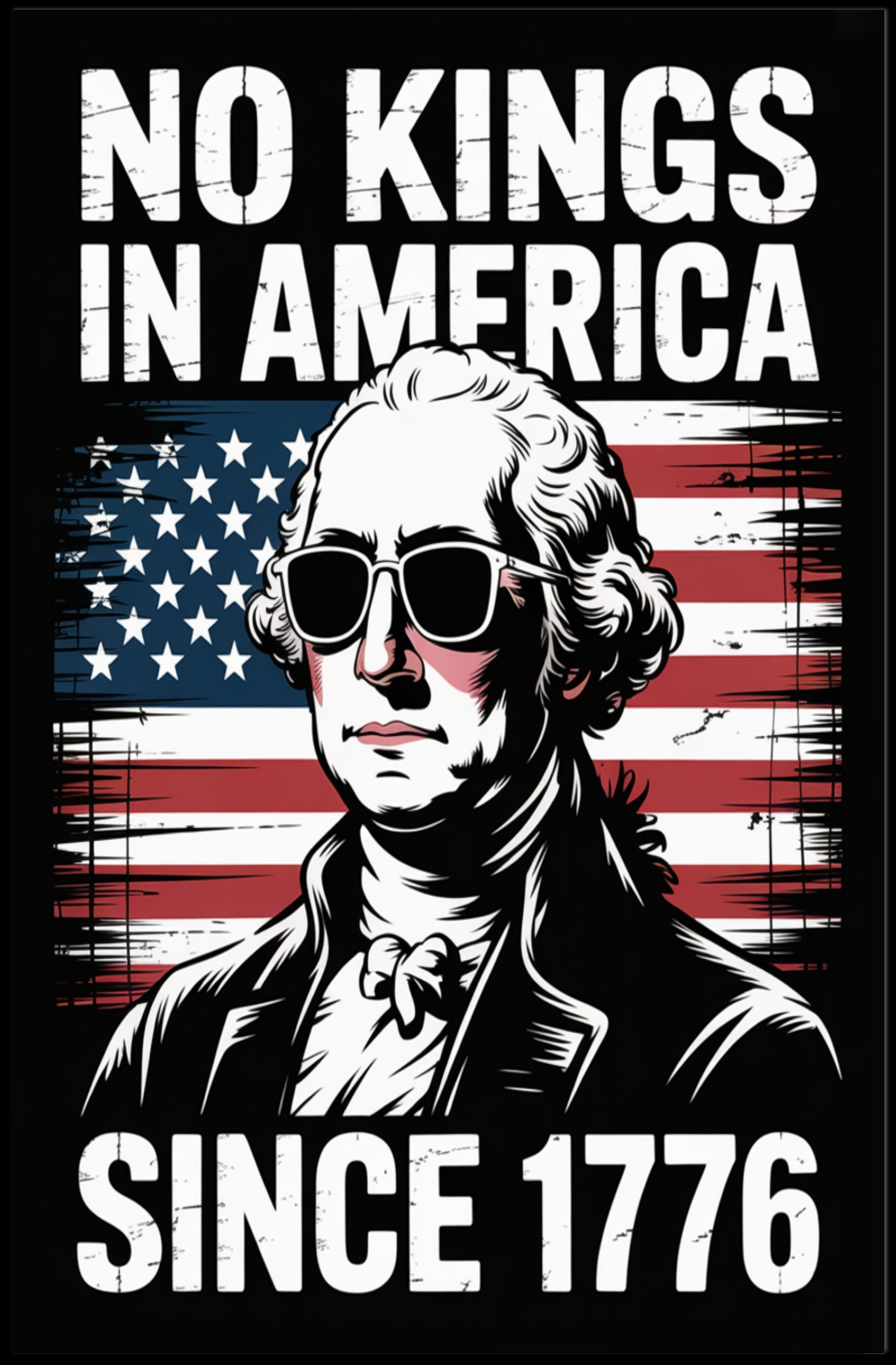 American Independence Founding Father Vintage Historical or Presidential Poster