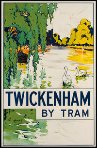 Twickenham By Tram Poster