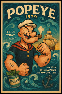 Popeye 1929 Art Poster POP-97