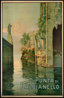 Punta Di Balbianello Lago Di Como Poster