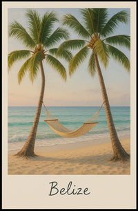 Belize Beach Getaway Poster