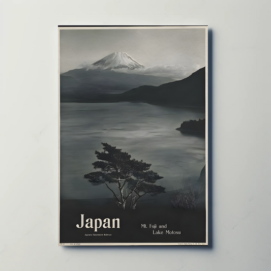 Japan - Mt. Fuji and Lake Motosu