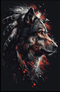Spirit Of The Wolf Poster