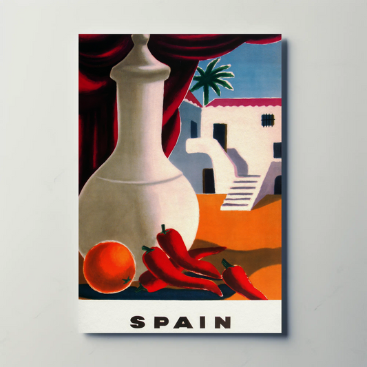 Spain Tourism Poster