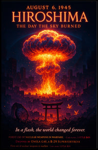 Hiroshima – The Day the Sky Burned Poster PosterGoat