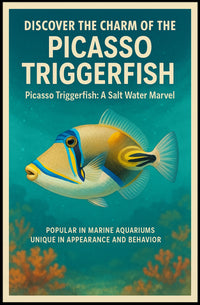 Discover the Charm of the Picasso Triggerfish Poster