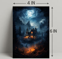 The Enchanted House In The Woods Poster