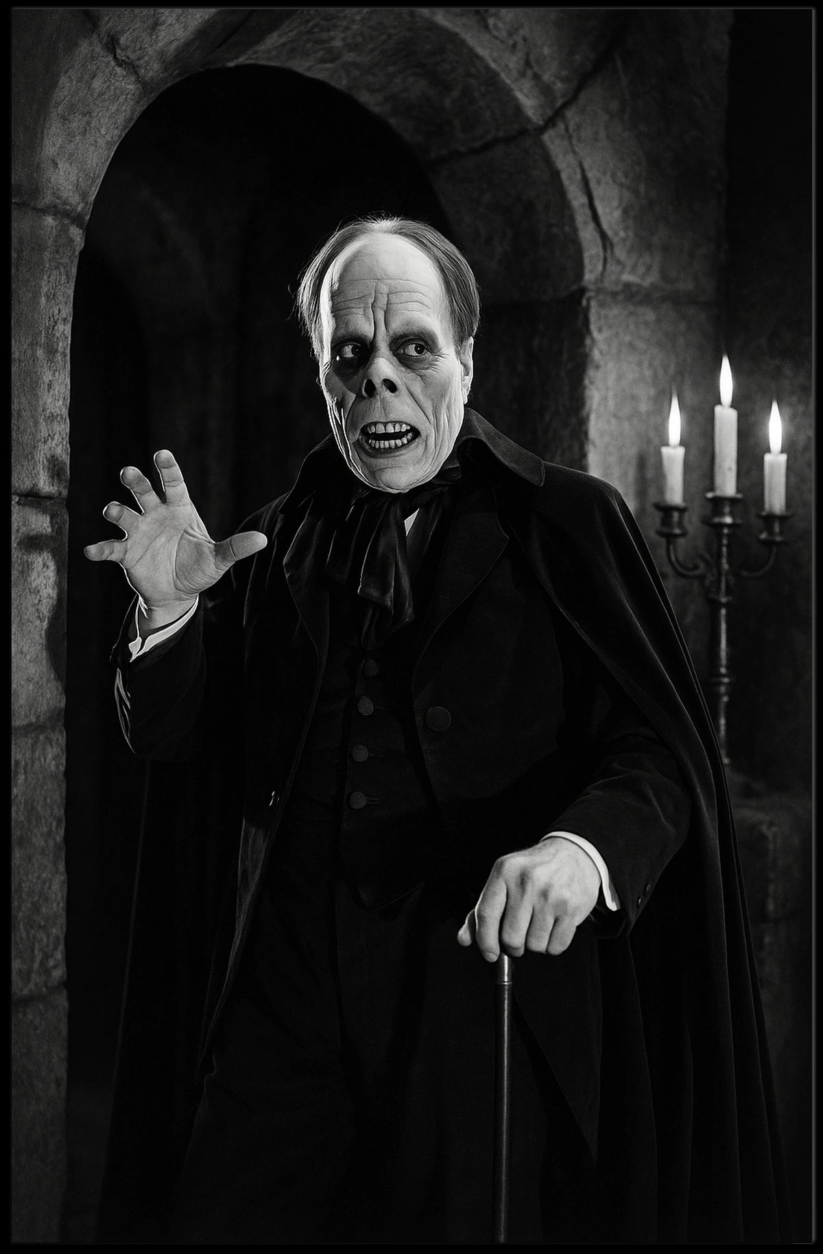 Haunting Vintage Horror Cinematic Collectors Poster