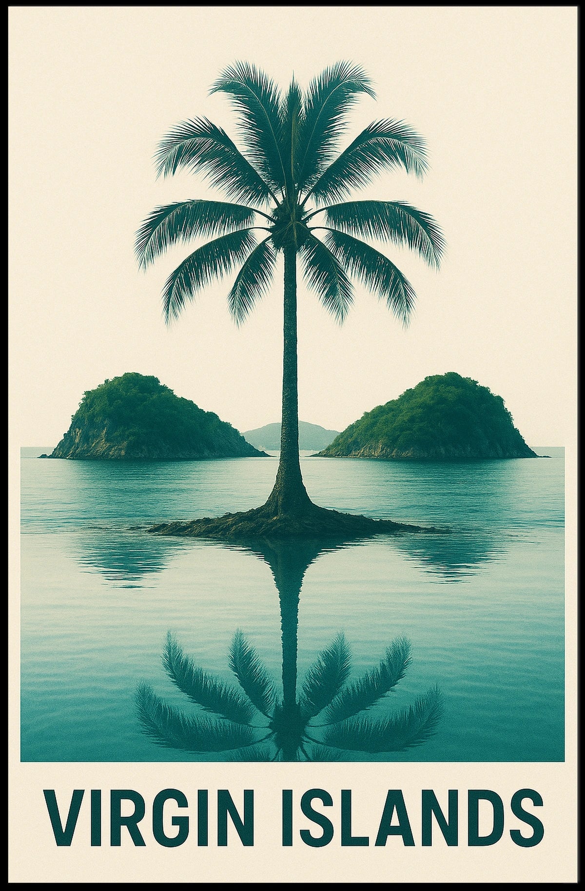 Tranquil Virgin Islands Poster