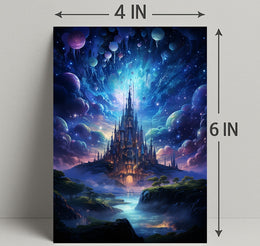 Enchanted Castle In The Cosmos Poster