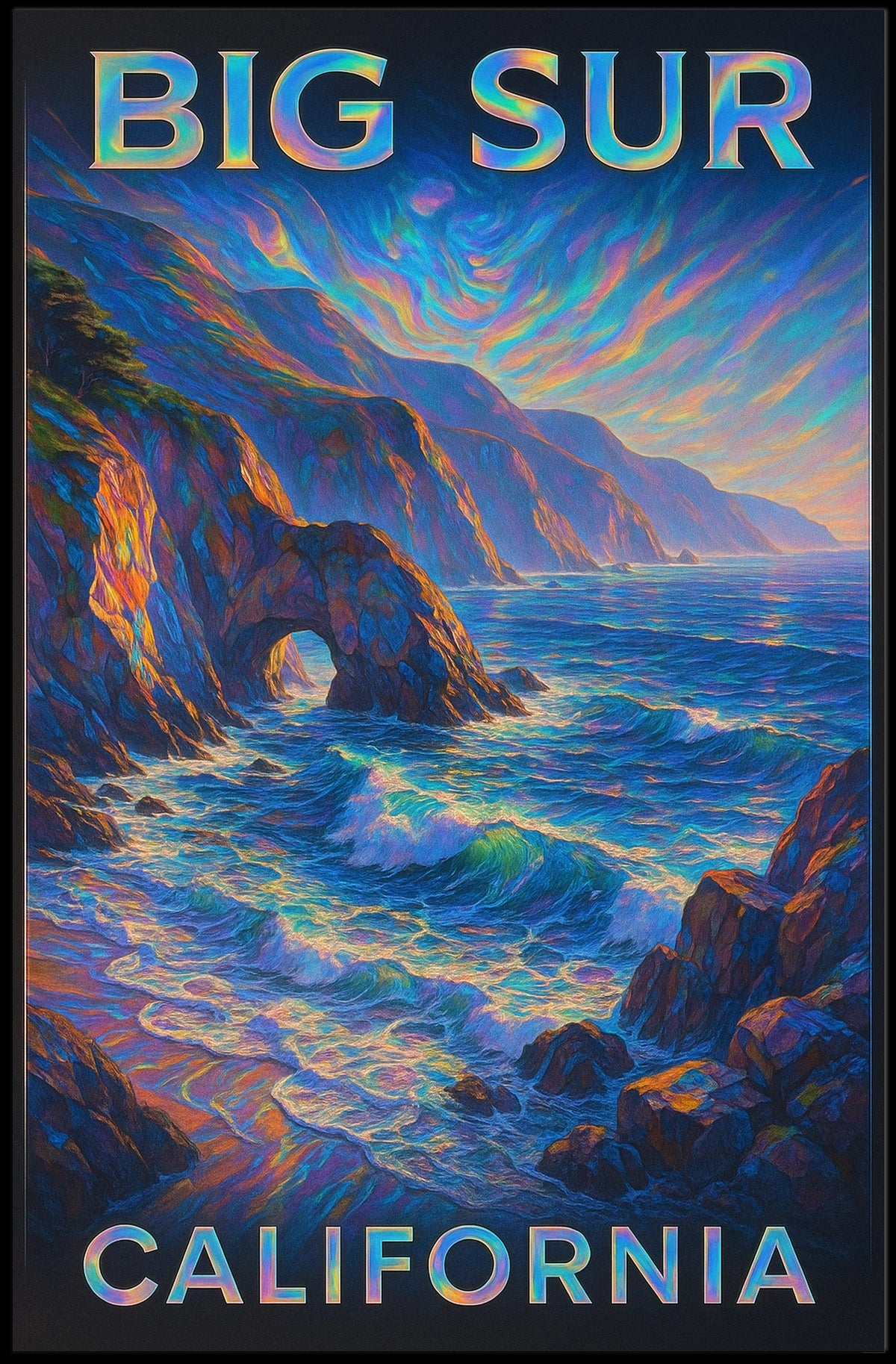 Big Sur, California Poster